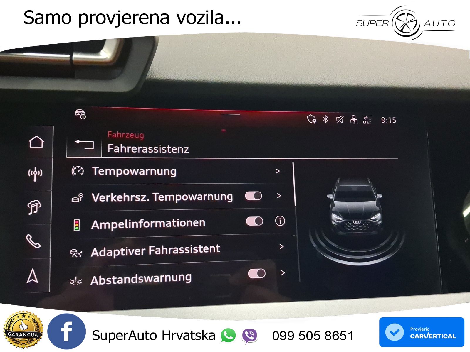 Audi A3 Sportback 40 TFSI e (204 KS) Plug-in Hybrid S tronic S line LED+GR SJED+ACC