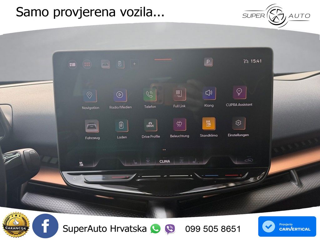 Cupra Tavascan 82 kWh (340 KS)  4WD VZ LED+GR SJED+ACC