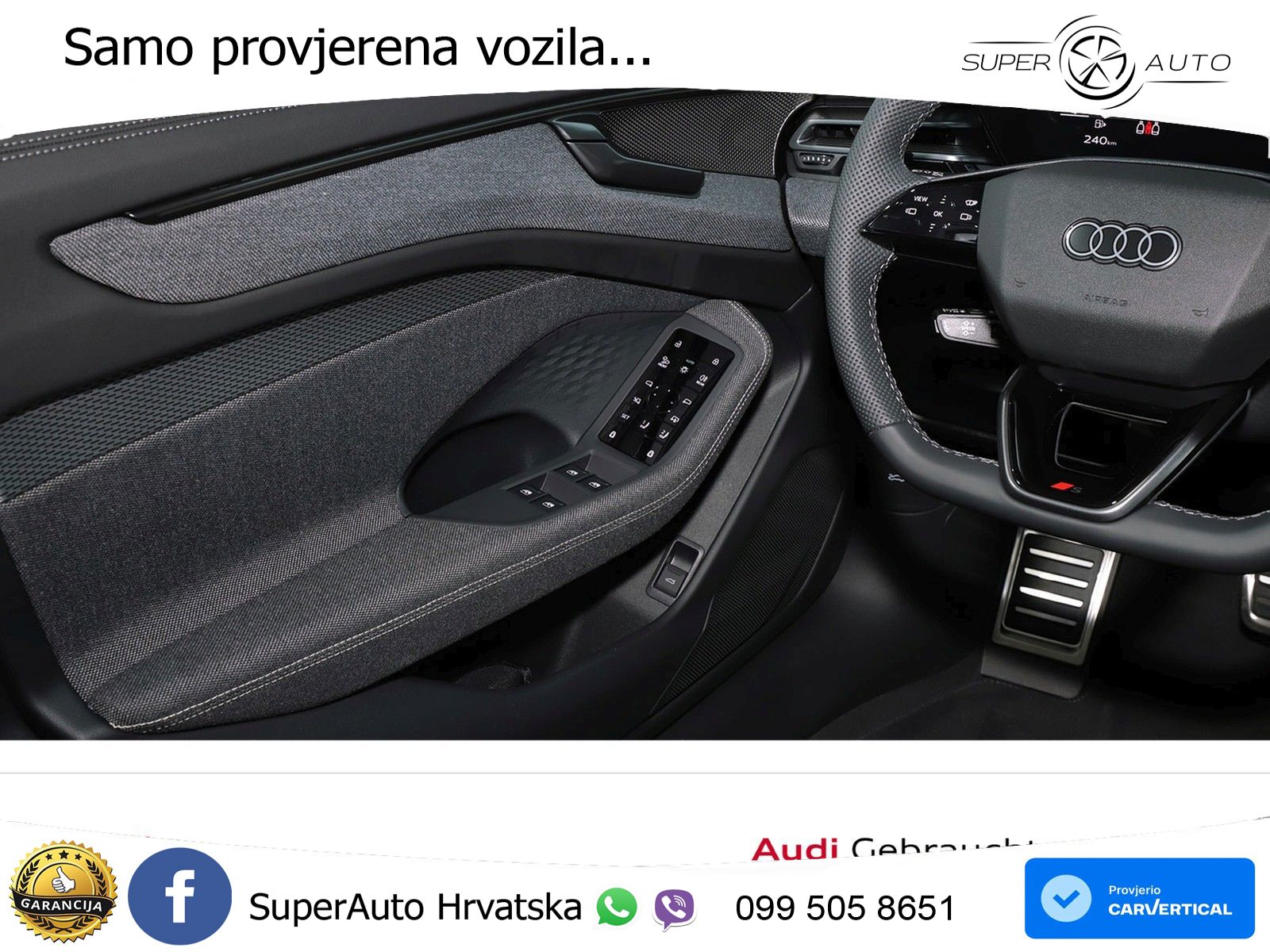 Audi A6 2.0 TDI (204 KS) quattro S tronic ZRAČNI+ACC+GR SJED+KAM+PANO