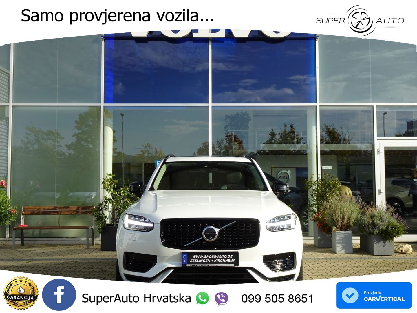 Volvo XC90 2.0 T8 AWD Automatic ACC+HEAD+4xGR SJED+360+PANO