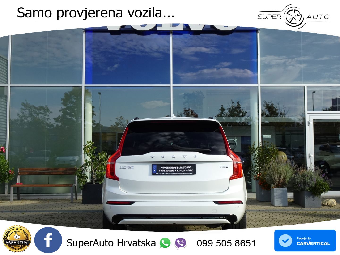 Volvo XC90 2.0 T8 AWD Automatic ACC+HEAD+4xGR SJED+360+PANO
