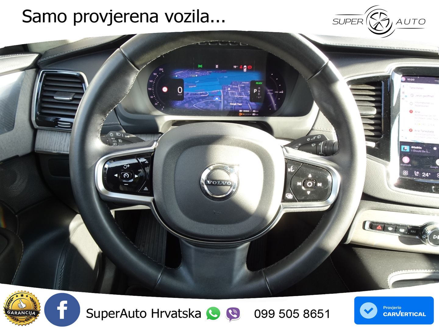 Volvo XC90 2.0 T8 AWD Automatic ACC+HEAD+4xGR SJED+360+PANO