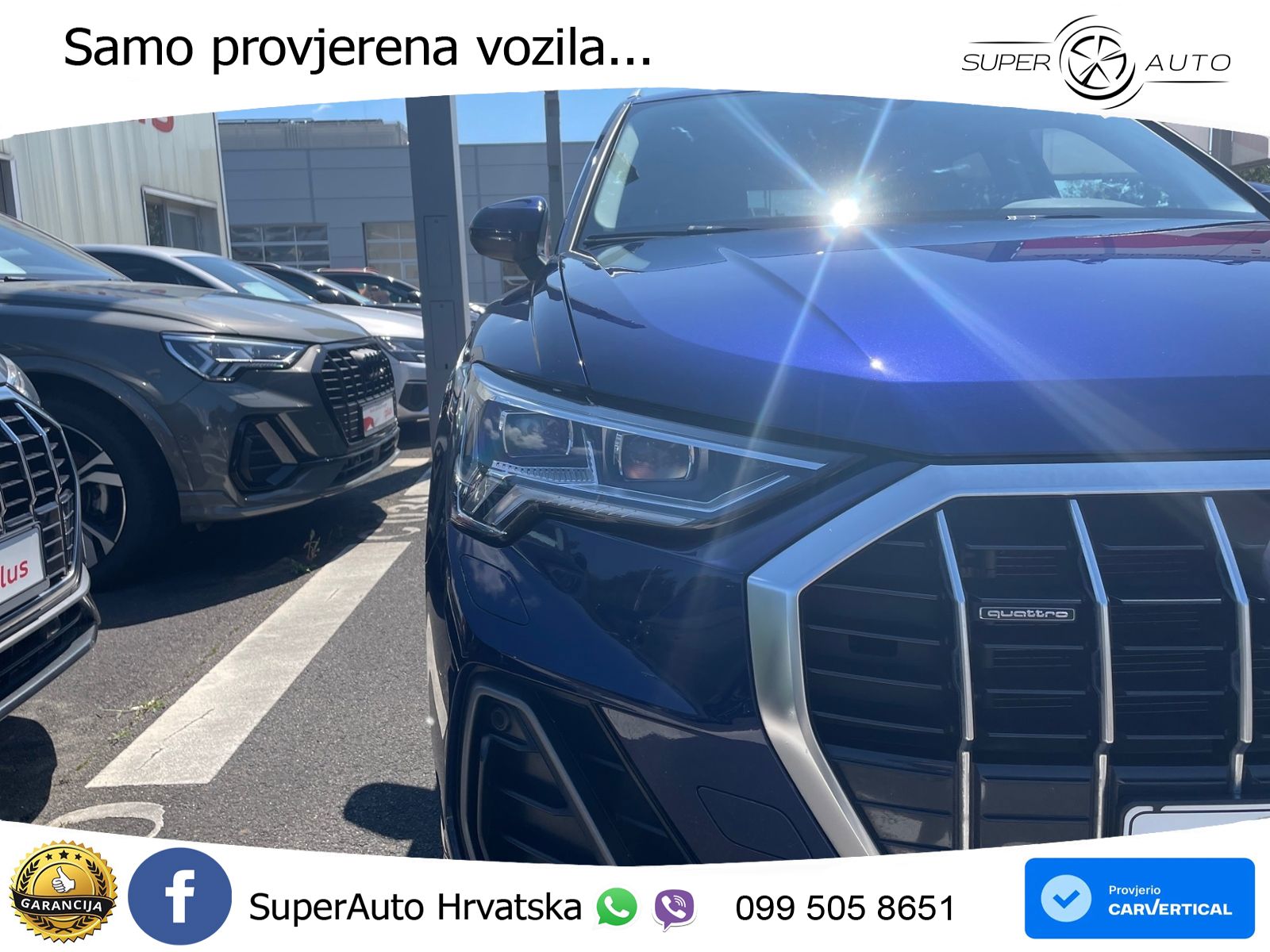 Audi Q3 45 TFSI (245 KS) quattro S tronic S line MATRIX+GR SJED+KAM
