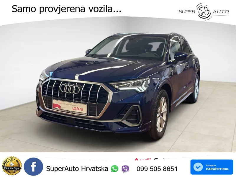 Audi Q3 45 TFSI (245 KS) quattro S tronic S line MATRIX+GR SJED+KAM
