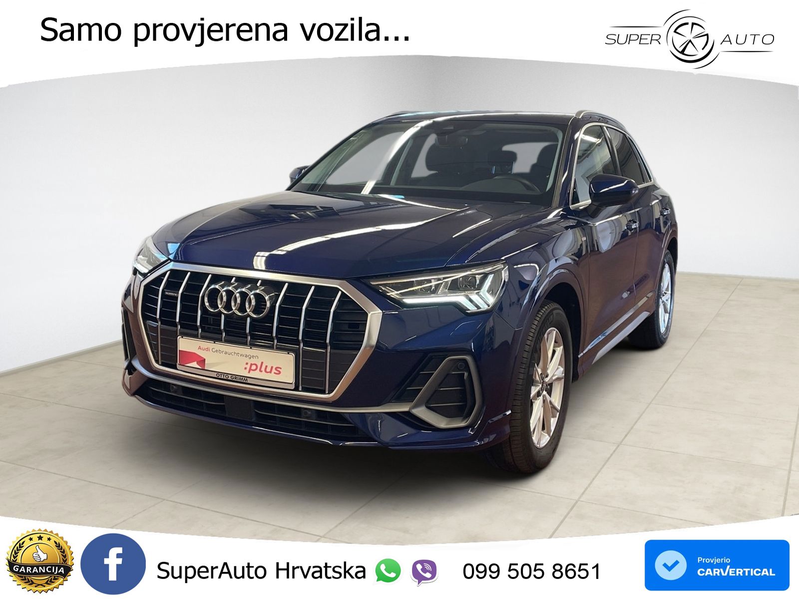 Audi Q3 45 TFSI (245 KS) quattro S tronic S line MATRIX+GR SJED+KAM