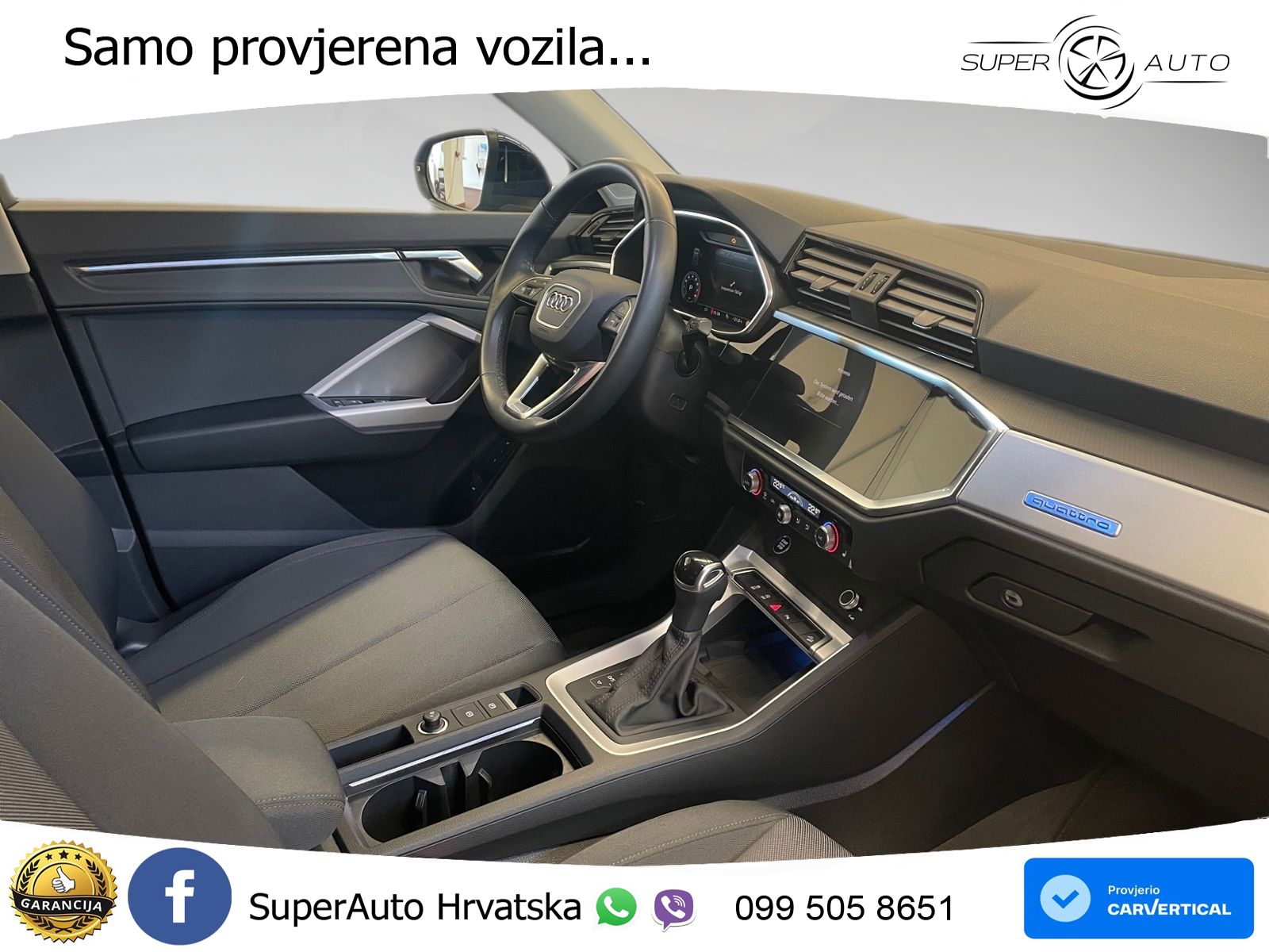 Audi Q3 45 TFSI (245 KS) quattro S tronic S line MATRIX+GR SJED+KAM