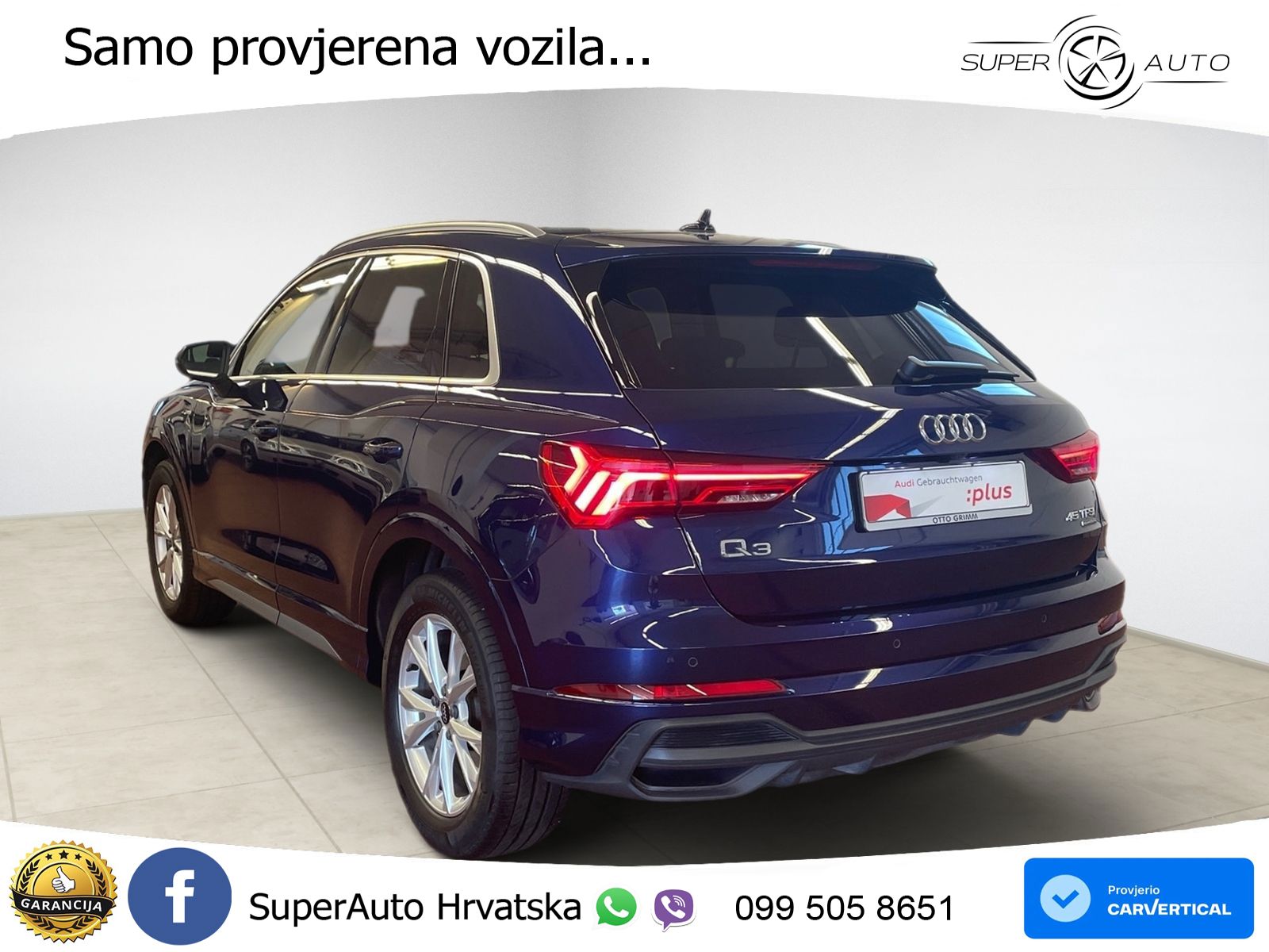 Audi Q3 45 TFSI (245 KS) quattro S tronic S line MATRIX+GR SJED+KAM