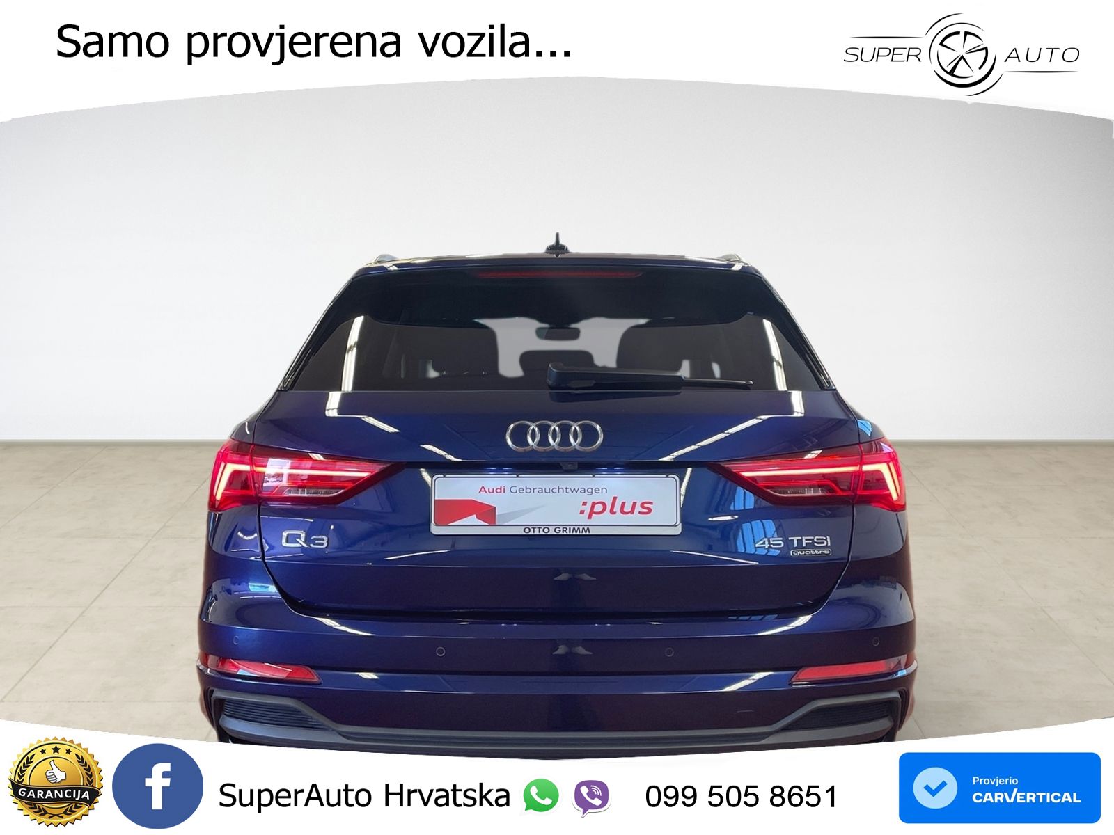 Audi Q3 45 TFSI (245 KS) quattro S tronic S line MATRIX+GR SJED+KAM