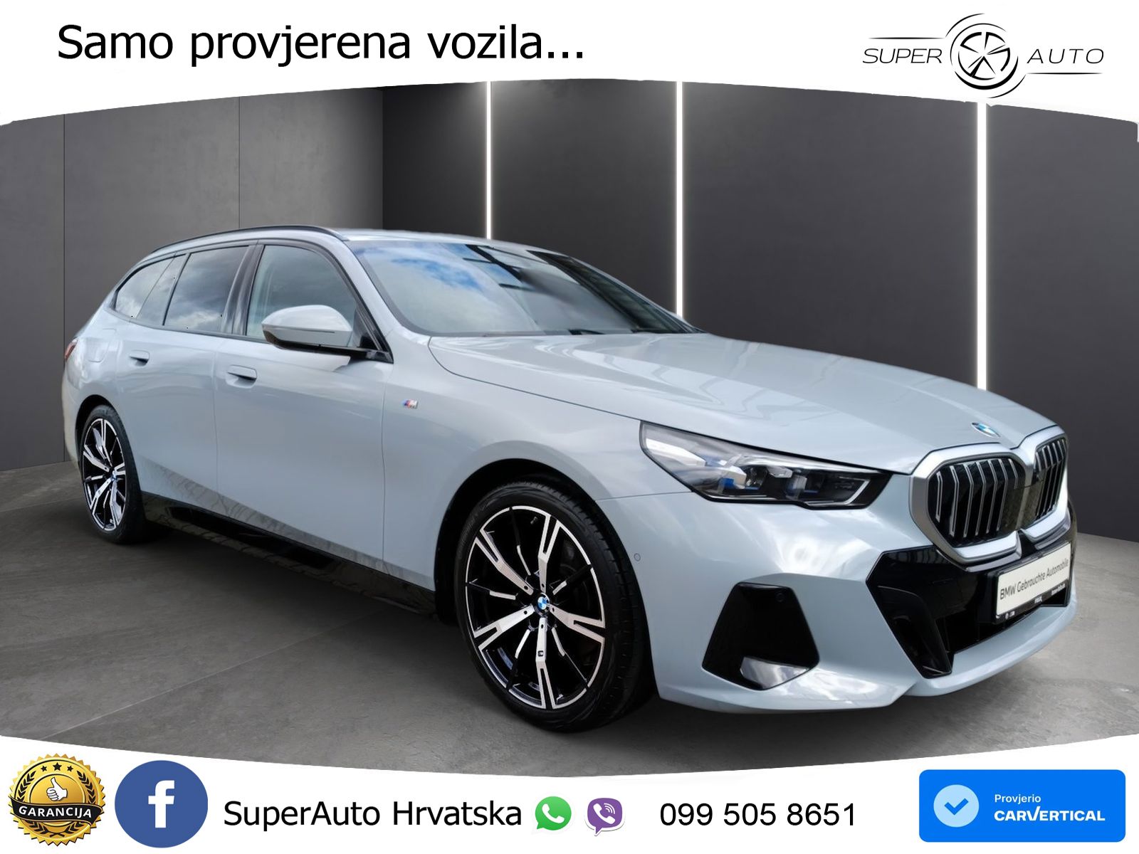BMW 520d Touring (197 KS) Steptronic M Sport LED+GR SJED+ACC