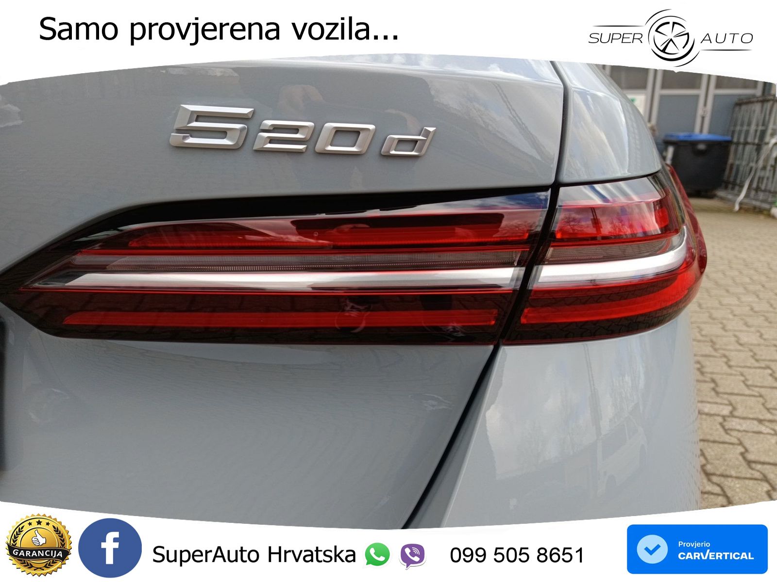BMW 520d Touring (197 KS) Steptronic M Sport LED+GR SJED+ACC