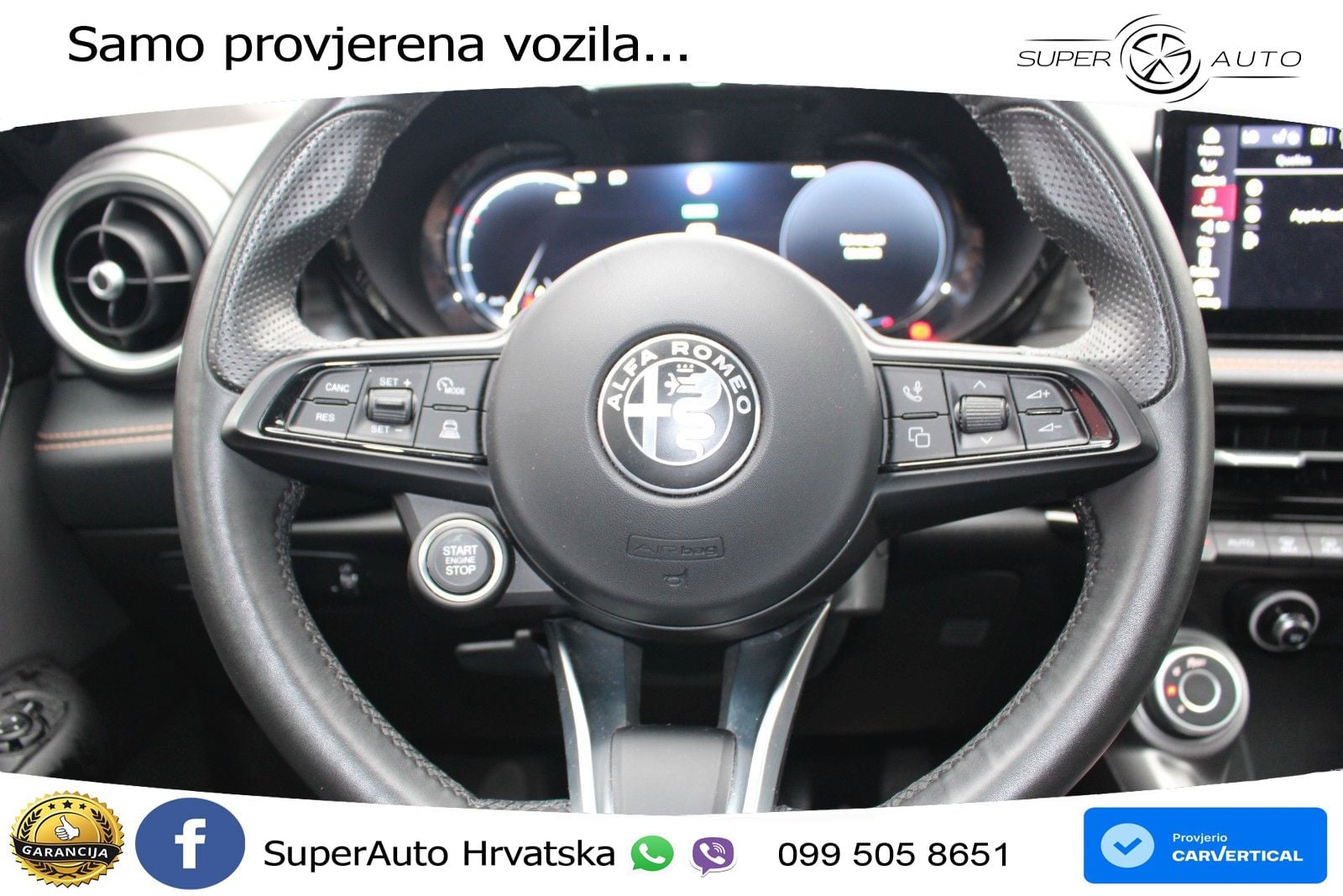 Alfa Romeo Tonale 1.5 VGT (160 KS) 48V-Hybrid TCT LED+GR SJED+ACC