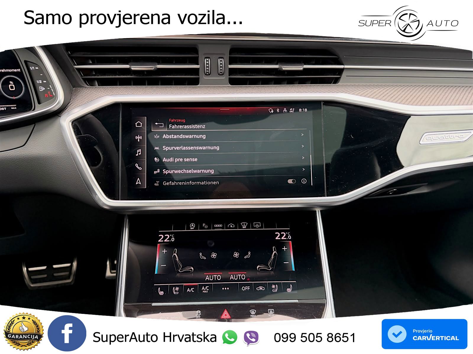 Audi RS6 Avant 4.0 TFSI V8 (600 KS) quattro Tiptronic LED+GR SJED+ACC