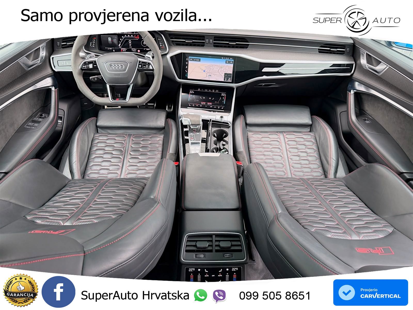 Audi RS6 Avant 4.0 TFSI V8 (600 KS) quattro Tiptronic LED+GR SJED+ACC