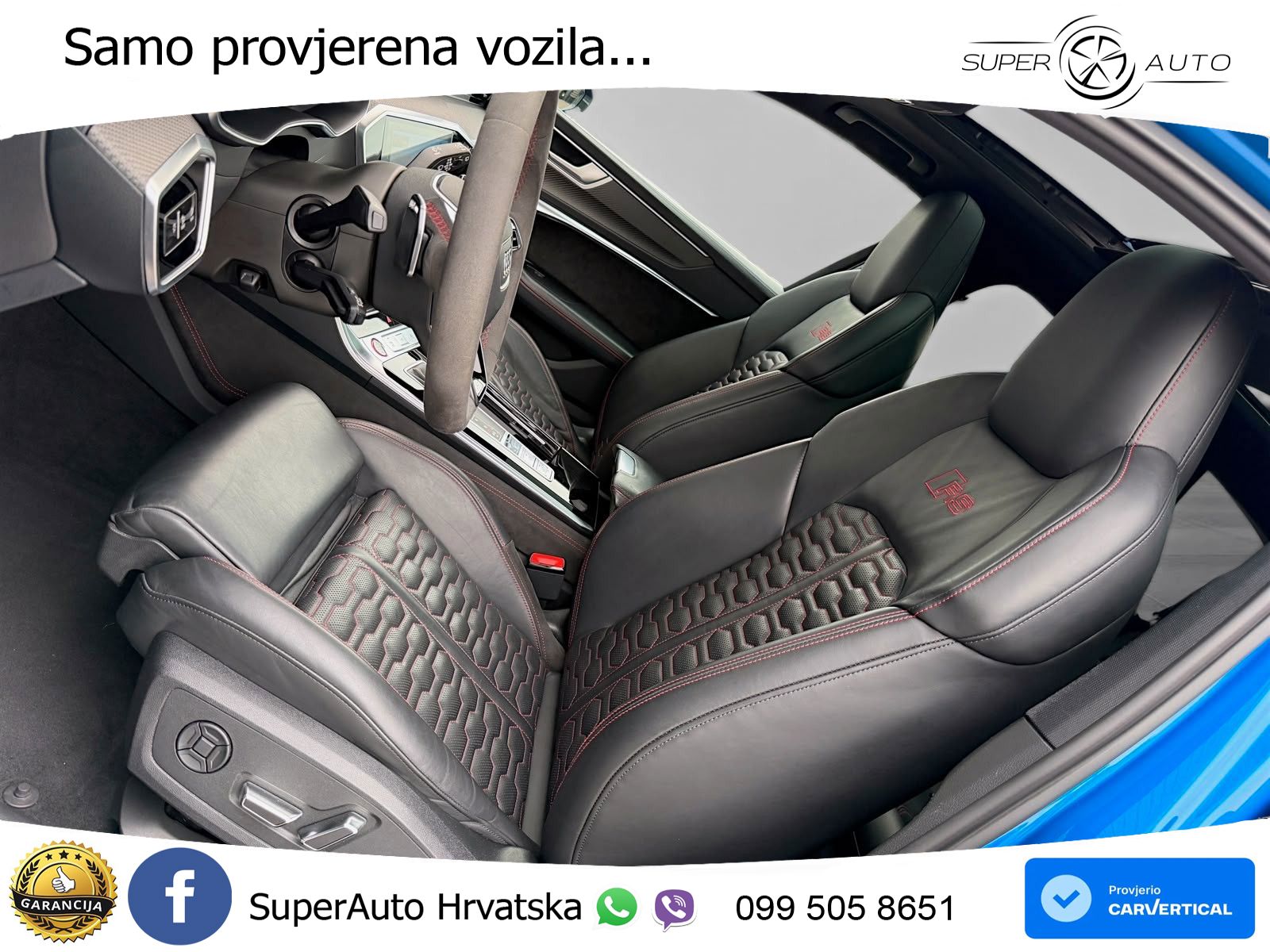 Audi RS6 Avant 4.0 TFSI V8 (600 KS) quattro Tiptronic LED+GR SJED+ACC