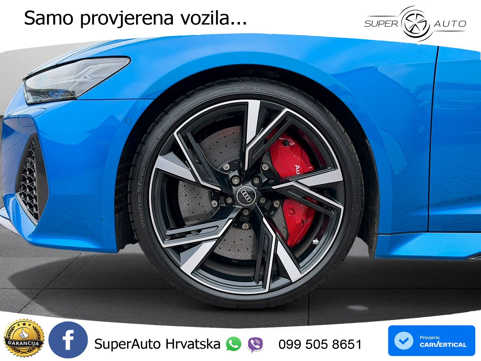 Audi RS6 Avant 4.0 TFSI V8 (600 KS) quattro Tiptronic LED+GR SJED+ACC