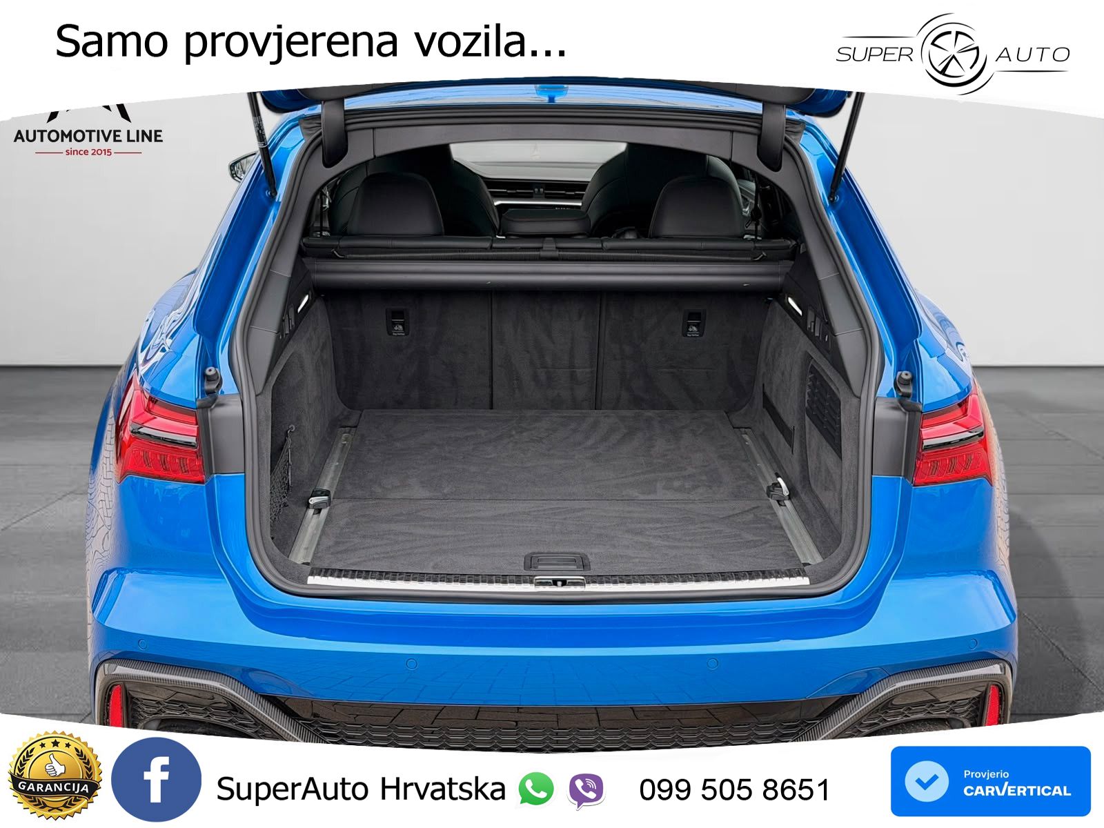 Audi RS6 Avant 4.0 TFSI V8 (600 KS) quattro Tiptronic LED+GR SJED+ACC