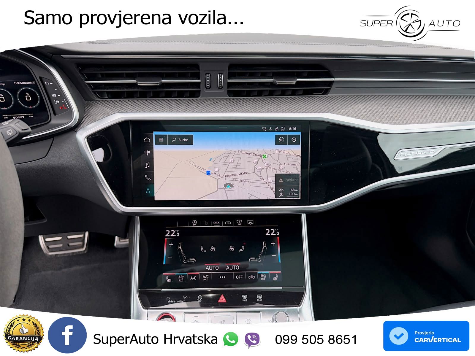 Audi RS6 Avant 4.0 TFSI V8 (600 KS) quattro Tiptronic LED+GR SJED+ACC