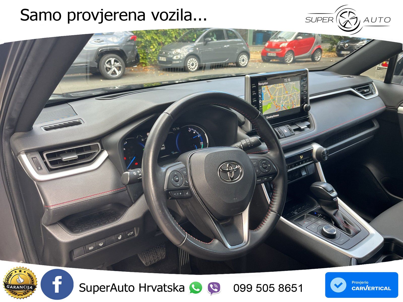 Toyota RAV4 2.5 D-4S (306 KS) Hybrid AWD-i e-CVT LED+GR SJED+ACC