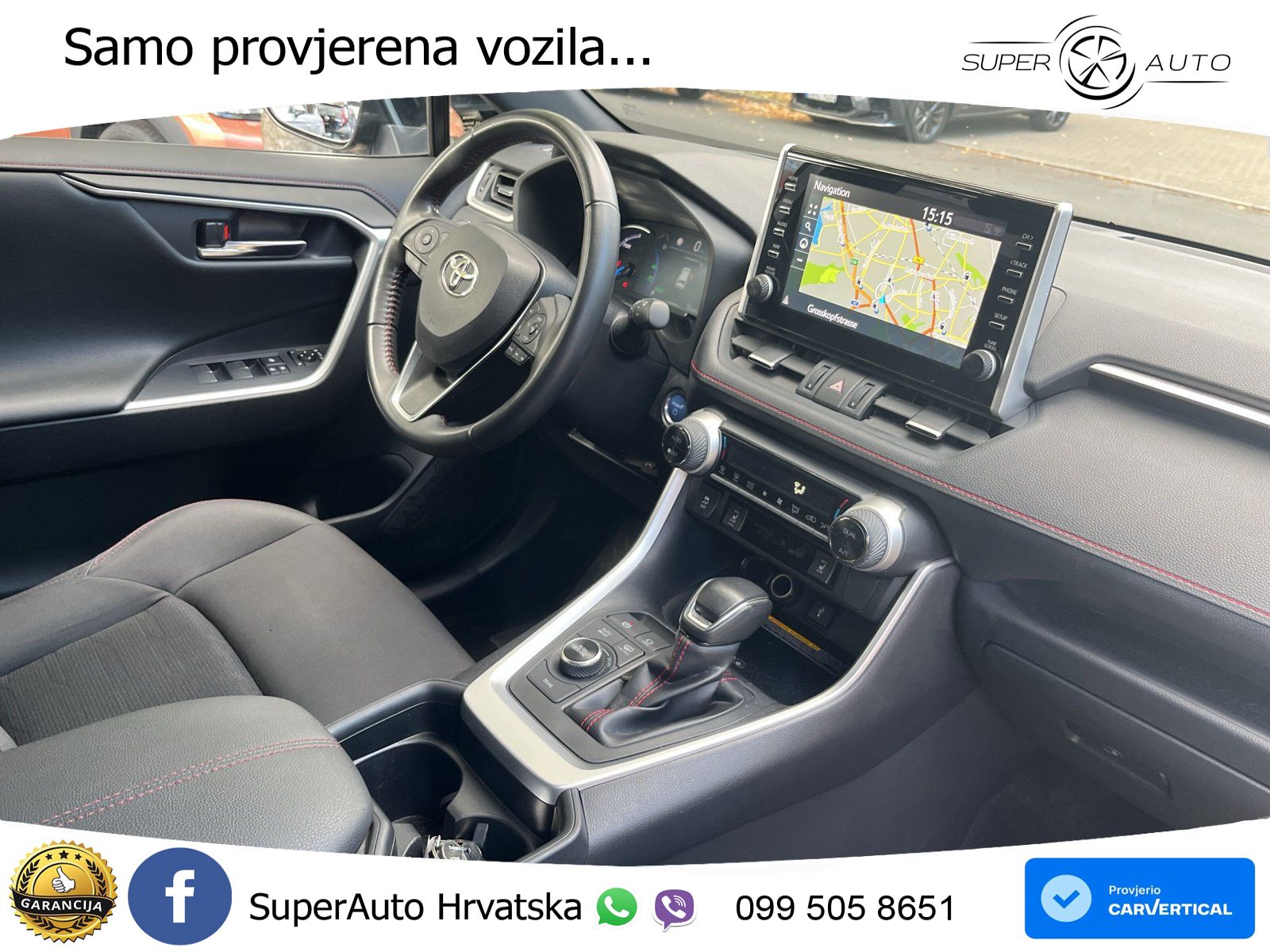Toyota RAV4 2.5 D-4S (306 KS) Hybrid AWD-i e-CVT LED+GR SJED+ACC