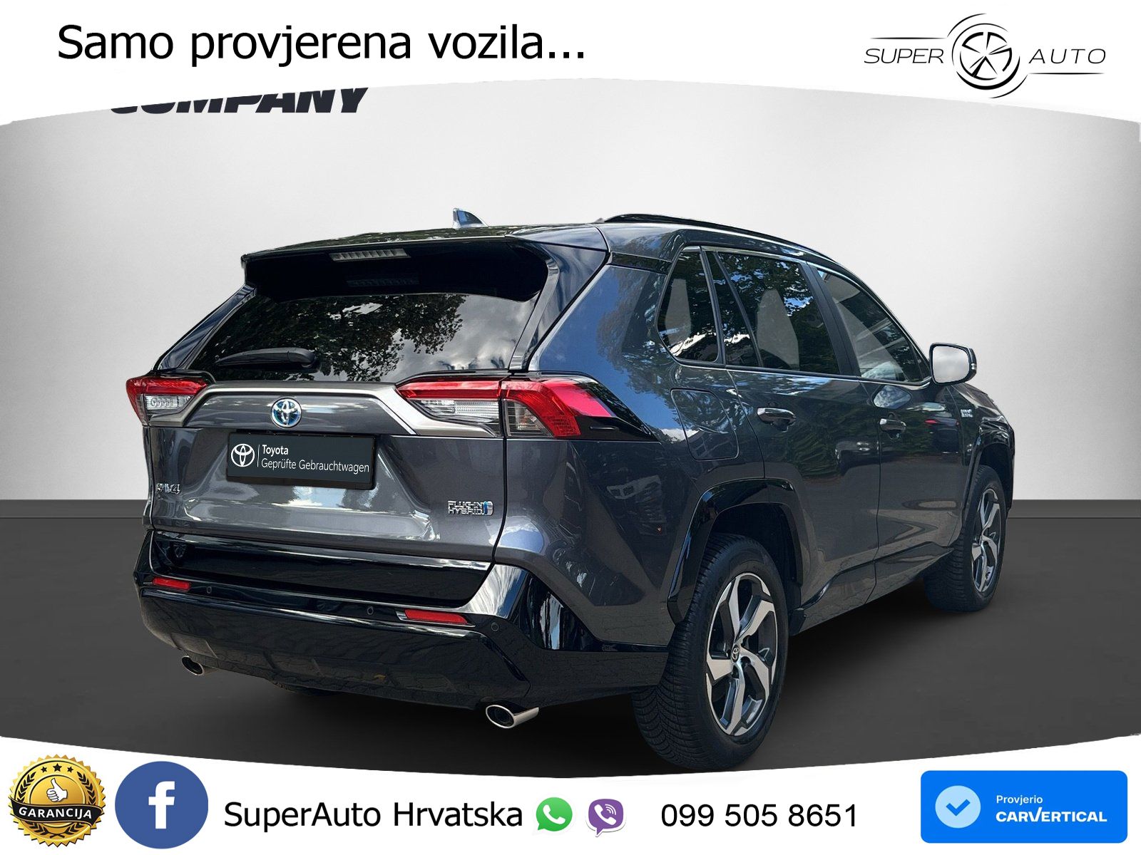 Toyota RAV4 2.5 D-4S (306 KS) Hybrid AWD-i e-CVT LED+GR SJED+ACC