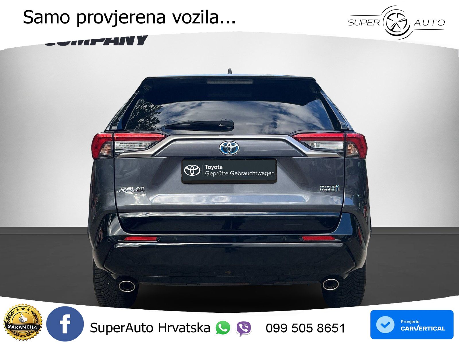 Toyota RAV4 2.5 D-4S (306 KS) Hybrid AWD-i e-CVT LED+GR SJED+ACC