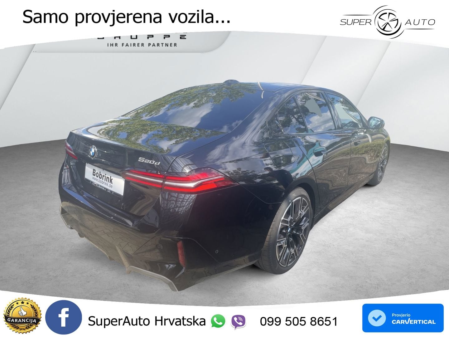 BMW 520d (197 KS) Steptronic M Sport LED+GR SJED+ACC
