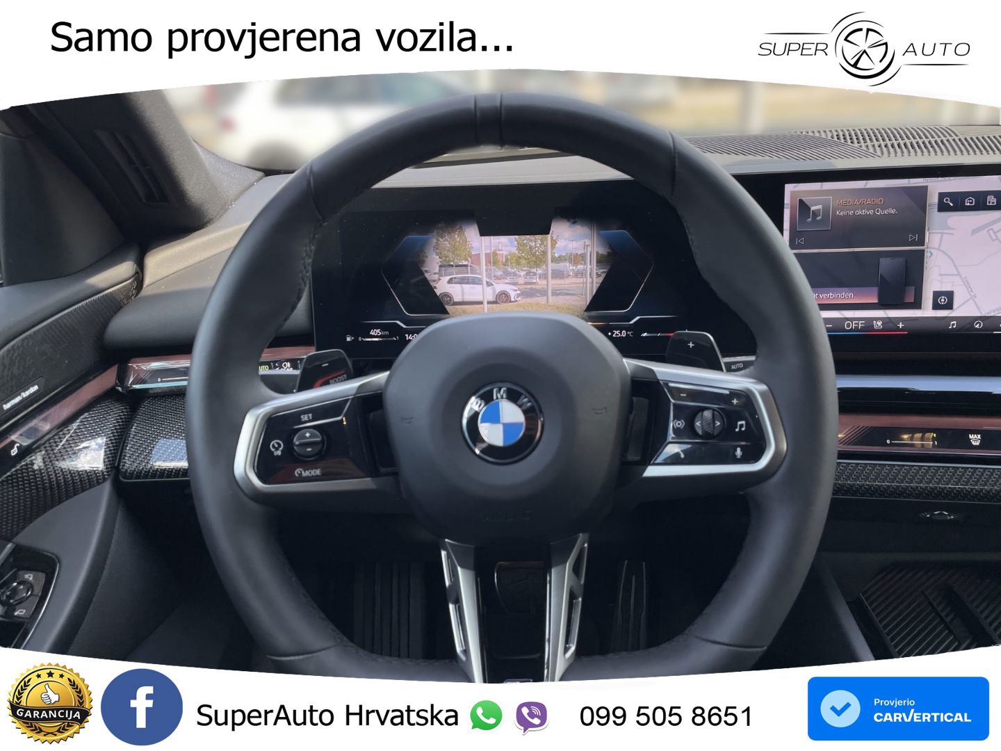 BMW 520d (197 KS) Steptronic M Sport LED+GR SJED+ACC