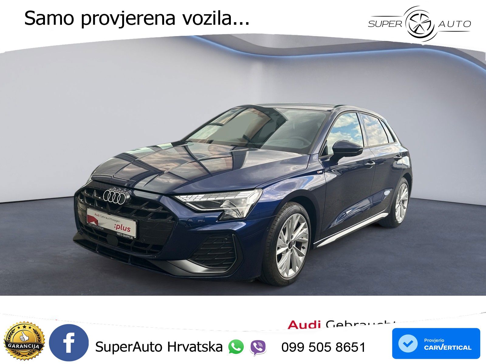 Audi A3 35 TFSI (150 KS) S tronic S line LED+GR SJED+ACC