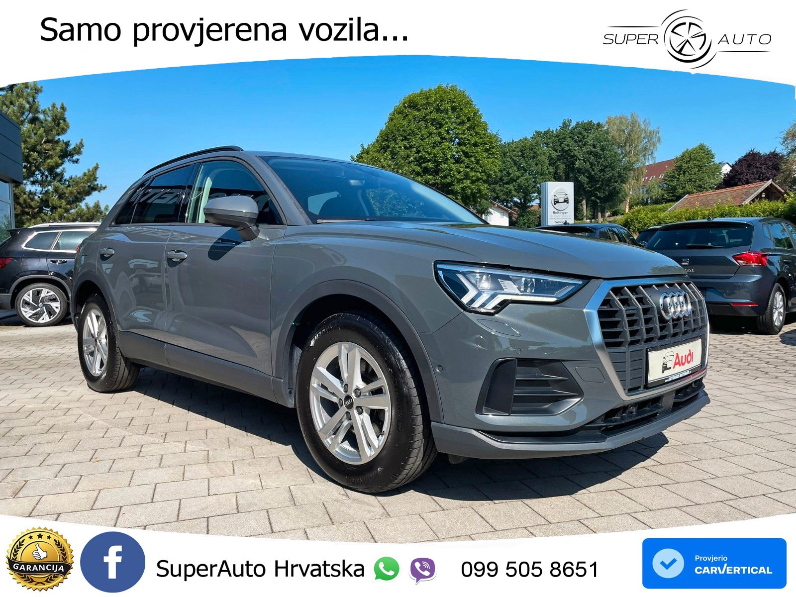 Audi Q3 35 TDI (150 KS) quattro S tronic MATRIX+GR SJED+KAM