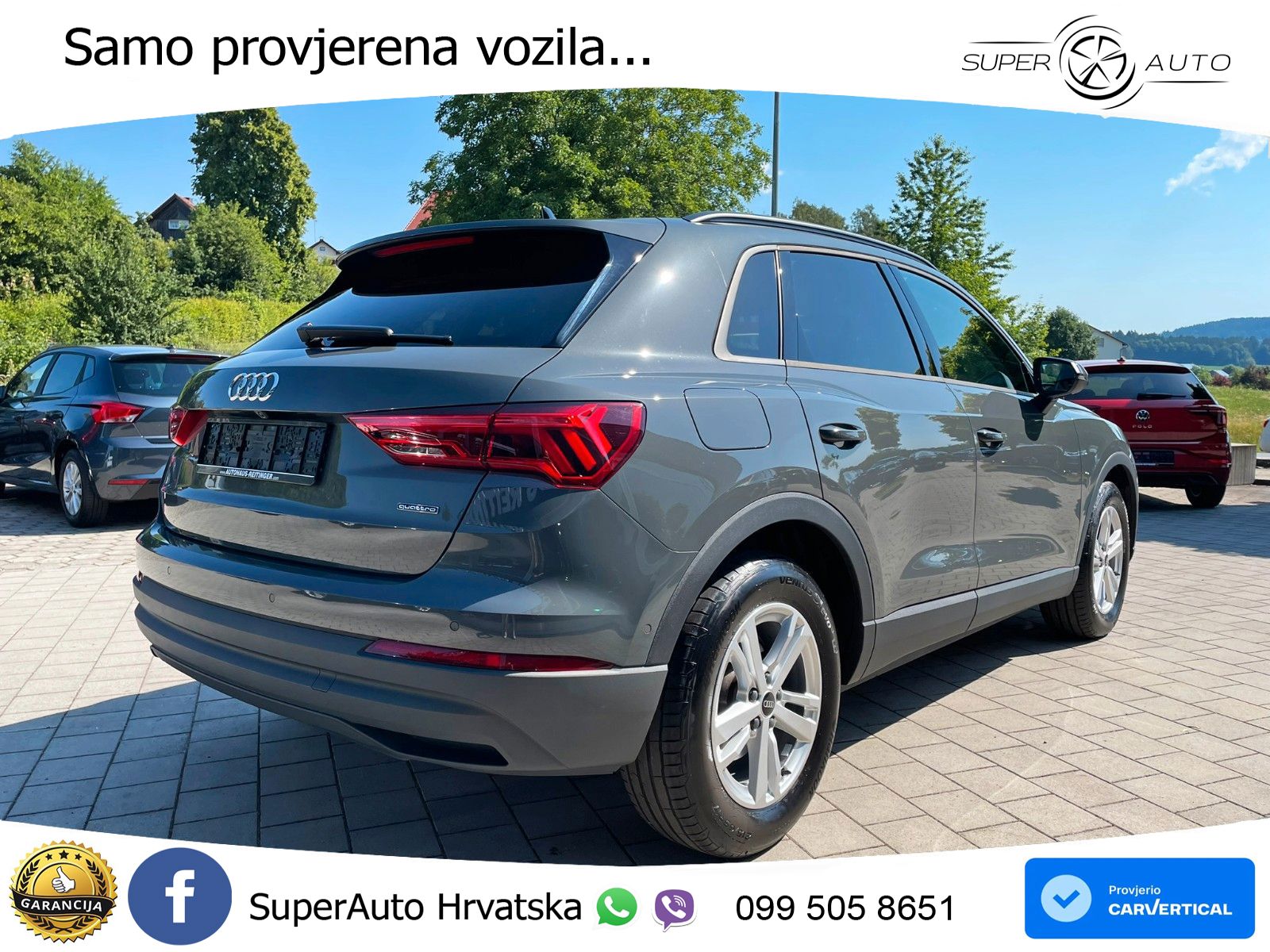 Audi Q3 35 TDI (150 KS) quattro S tronic MATRIX+GR SJED+KAM
