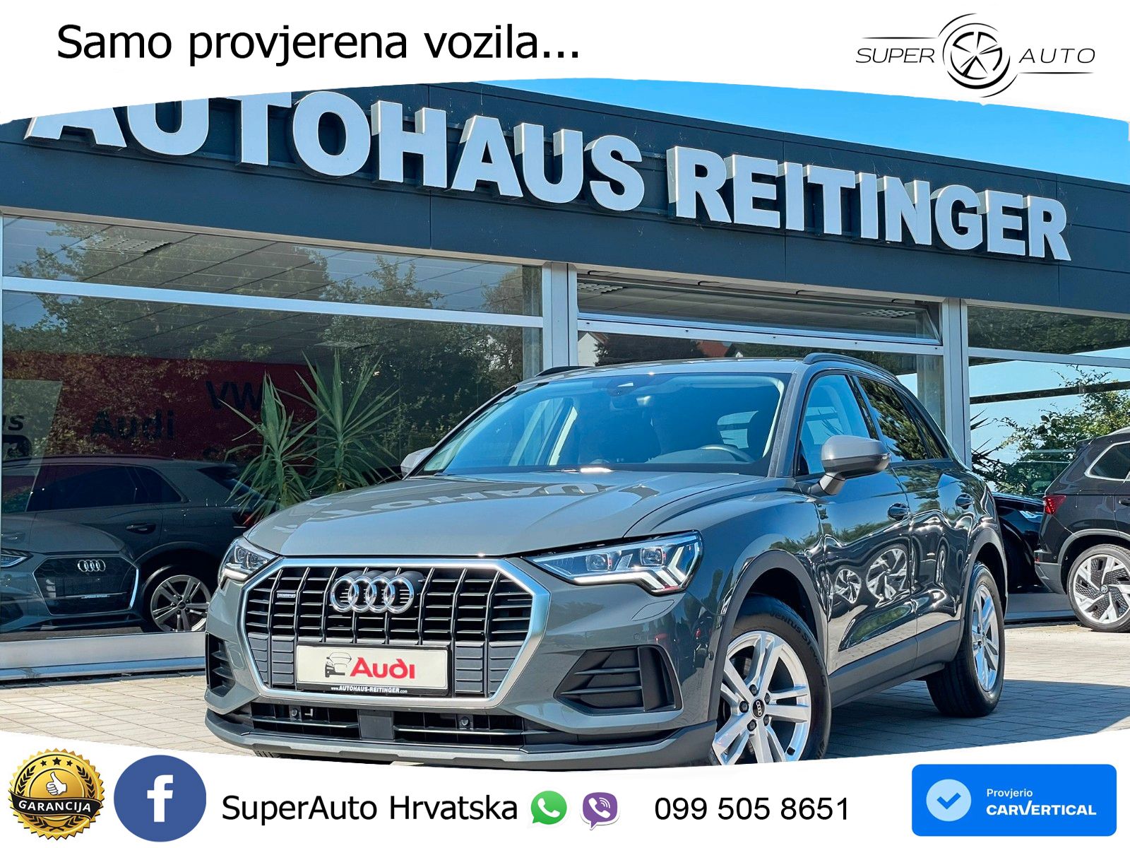 Audi Q3 35 TDI (150 KS) quattro S tronic MATRIX+GR SJED+KAM
