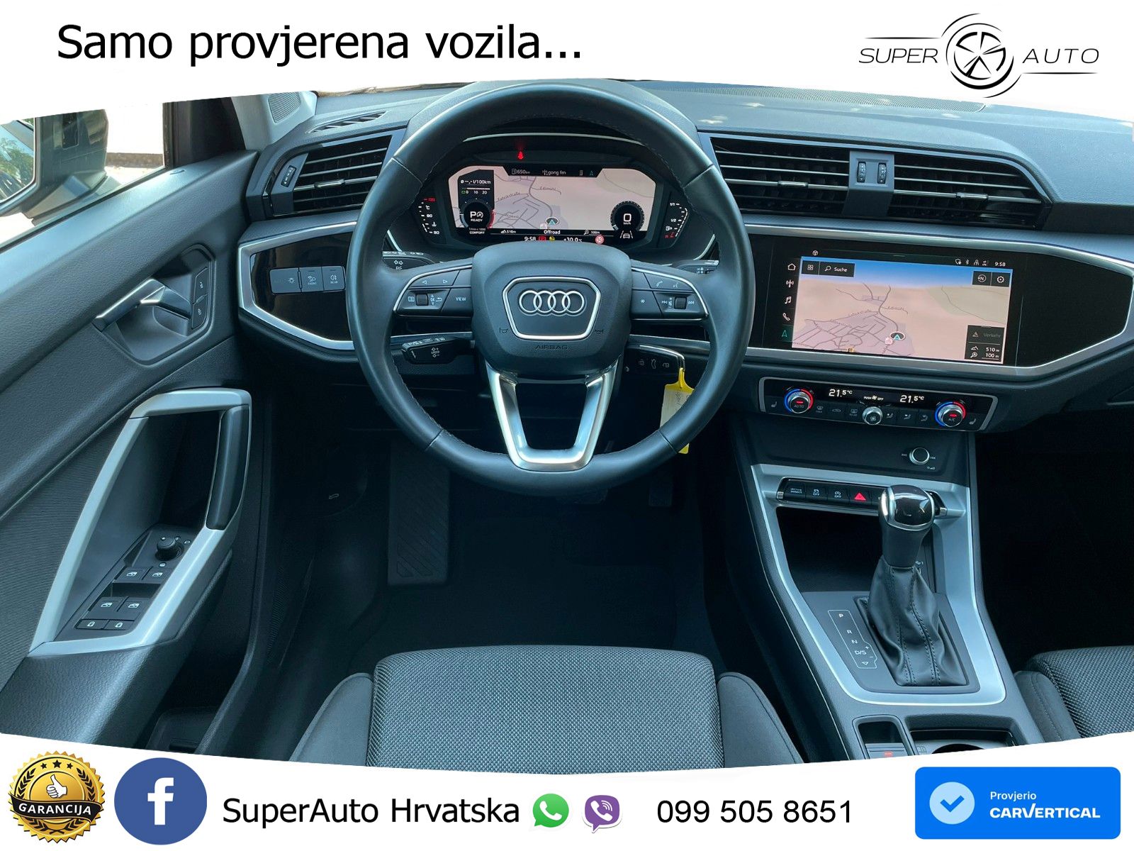 Audi Q3 35 TDI (150 KS) quattro S tronic MATRIX+GR SJED+KAM