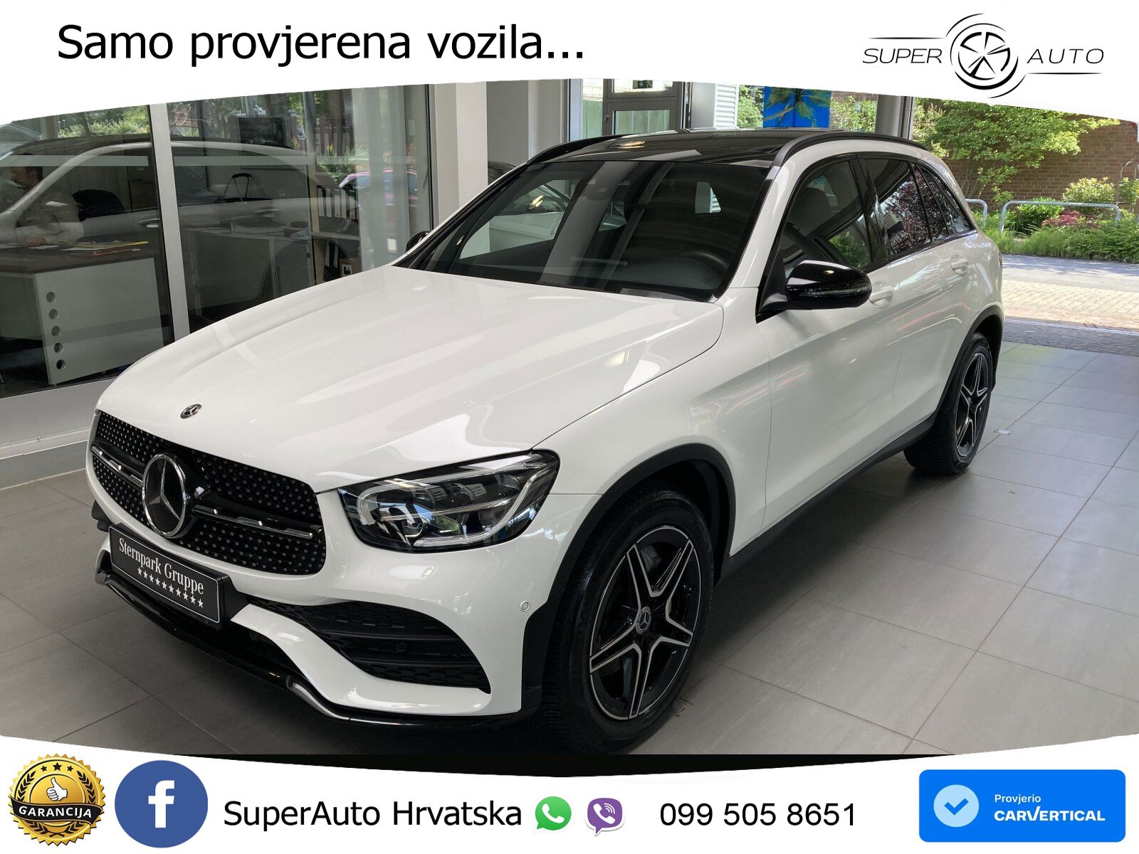 Mercedes GLC 200 (197 KS) 4MATIC G-TRONIC AMG LED+GR SJED+ACC