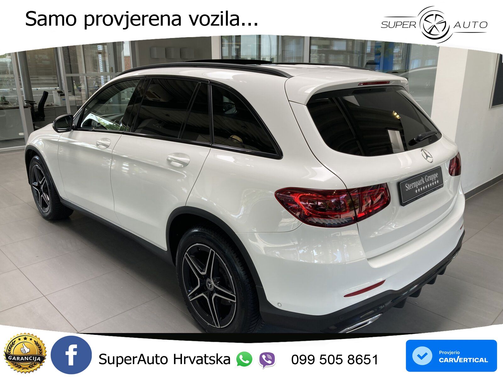 Mercedes GLC 200 (197 KS) 4MATIC G-TRONIC AMG LED+GR SJED+ACC