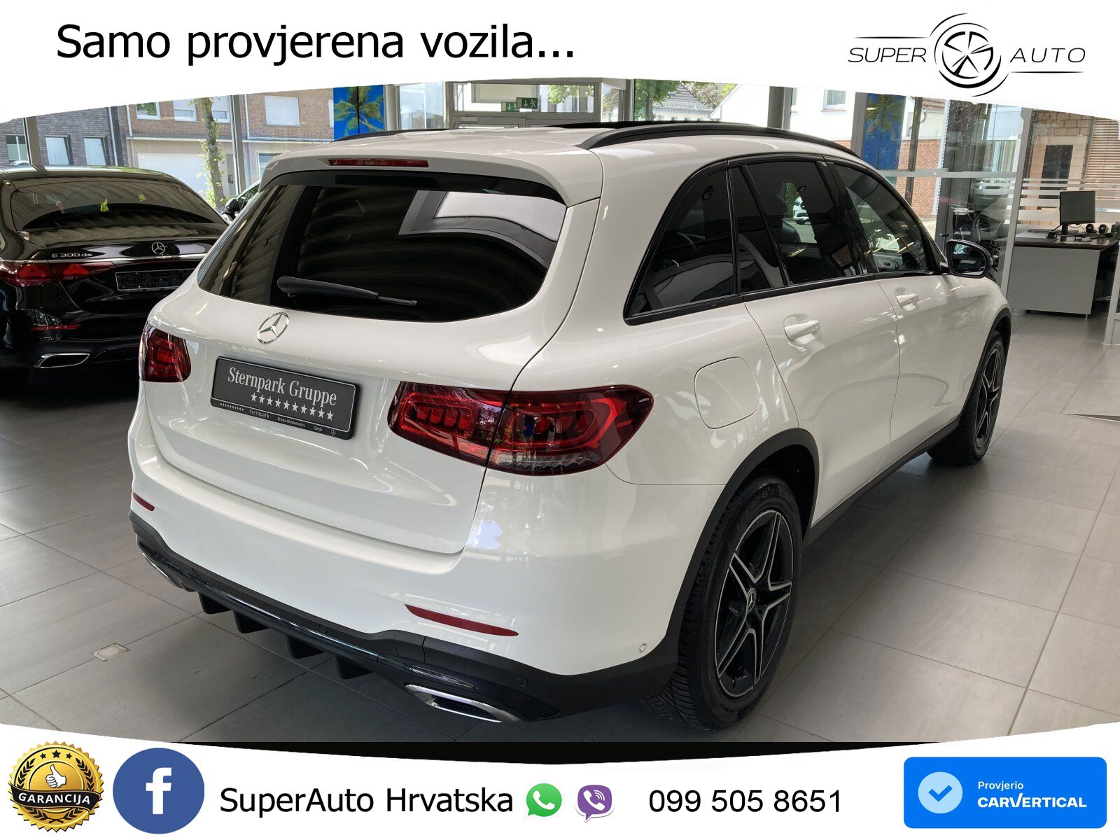Mercedes GLC 200 (197 KS) 4MATIC G-TRONIC AMG LED+GR SJED+ACC