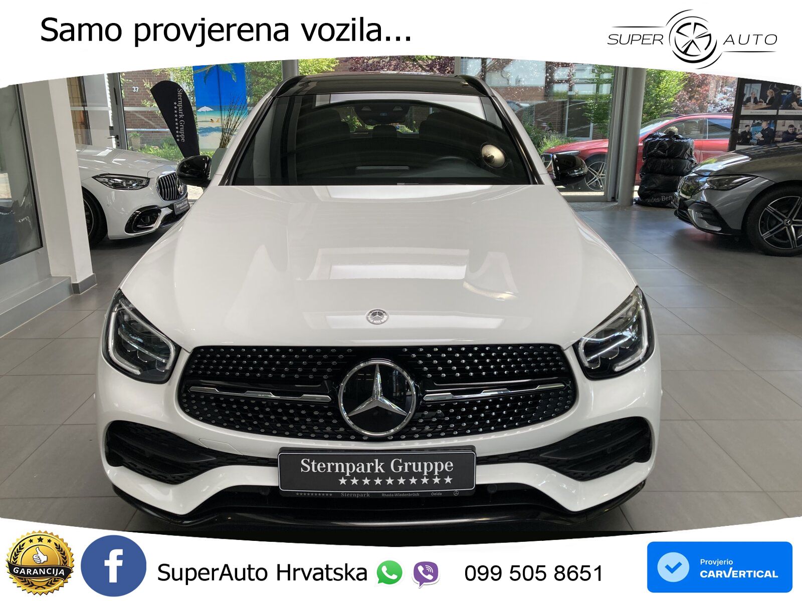 Mercedes GLC 200 (197 KS) 4MATIC G-TRONIC AMG LED+GR SJED+ACC