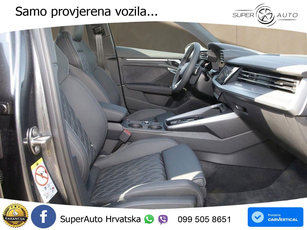 Audi S3 2.0 TFSI (333 KS) quattro S tronic ACC+GR SJED+360+PANO