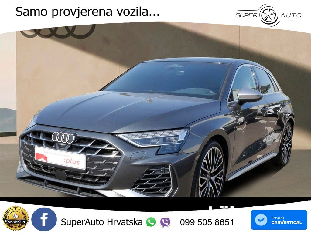 Audi S3 2.0 TFSI (333 KS) quattro S tronic ACC+GR SJED+360+PANO