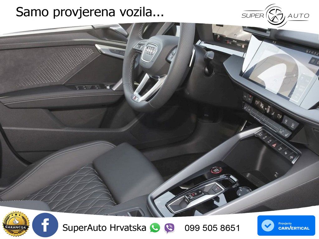 Audi S3 2.0 TFSI (333 KS) quattro S tronic ACC+GR SJED+360+PANO