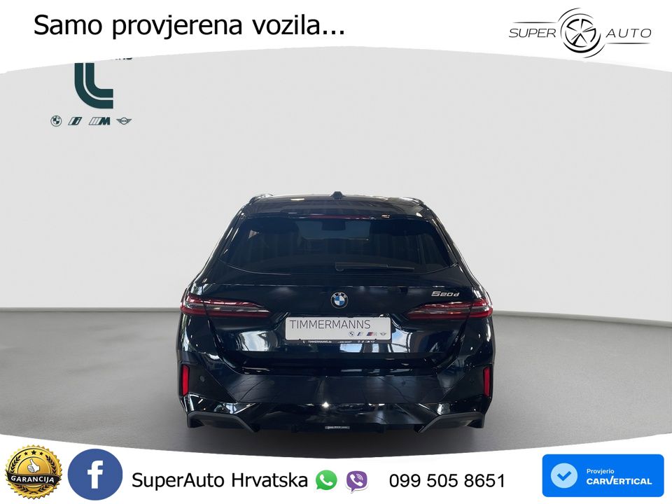 BMW 520d Touring (197 KS) Steptronic M Sport LED+GR SJED+ACC