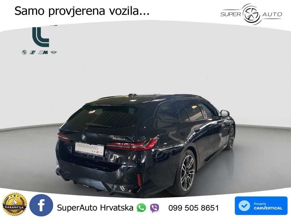 BMW 520d Touring (197 KS) Steptronic M Sport LED+GR SJED+ACC