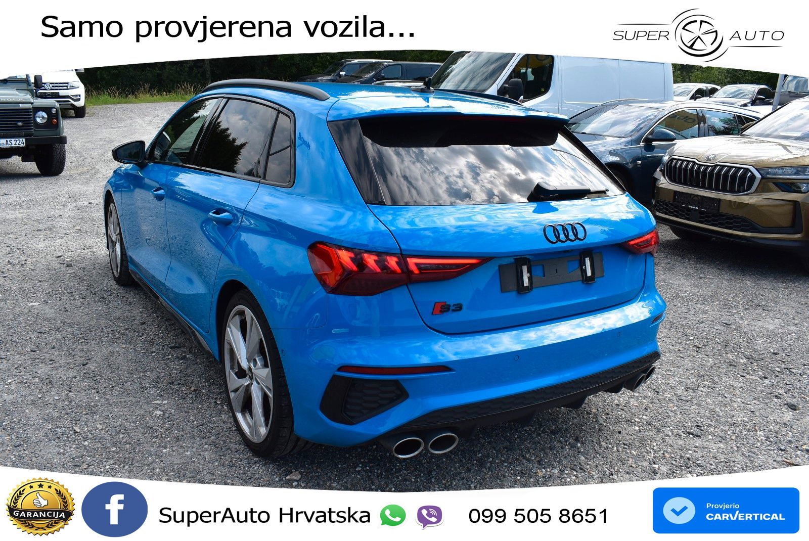 Audi S3 2.0 TFSI (310 KS) quattro S tronic LED+GR SJED+ACC