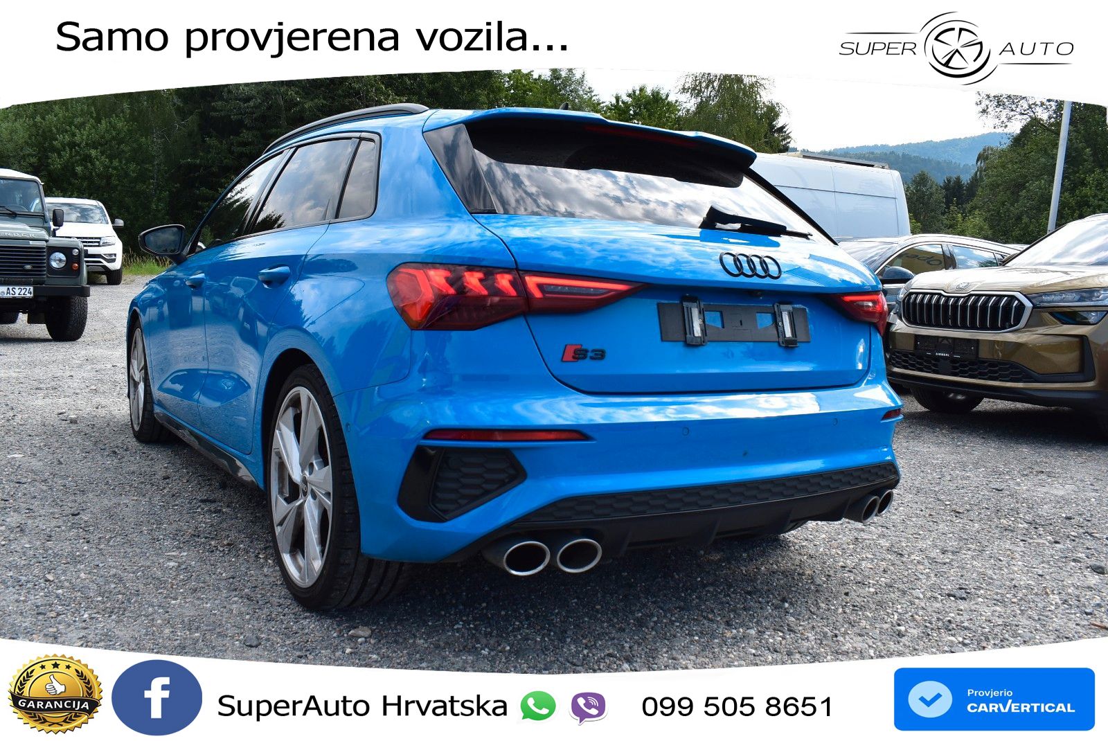 Audi S3 2.0 TFSI (310 KS) quattro S tronic LED+GR SJED+ACC