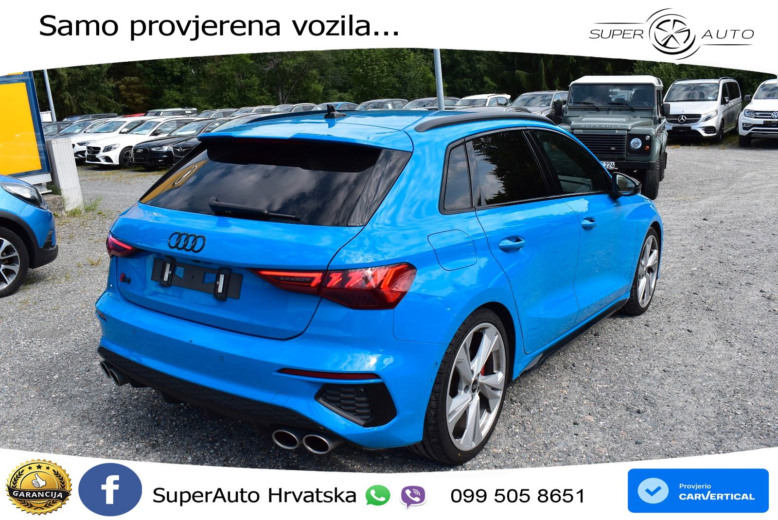 Audi S3 2.0 TFSI (310 KS) quattro S tronic LED+GR SJED+ACC