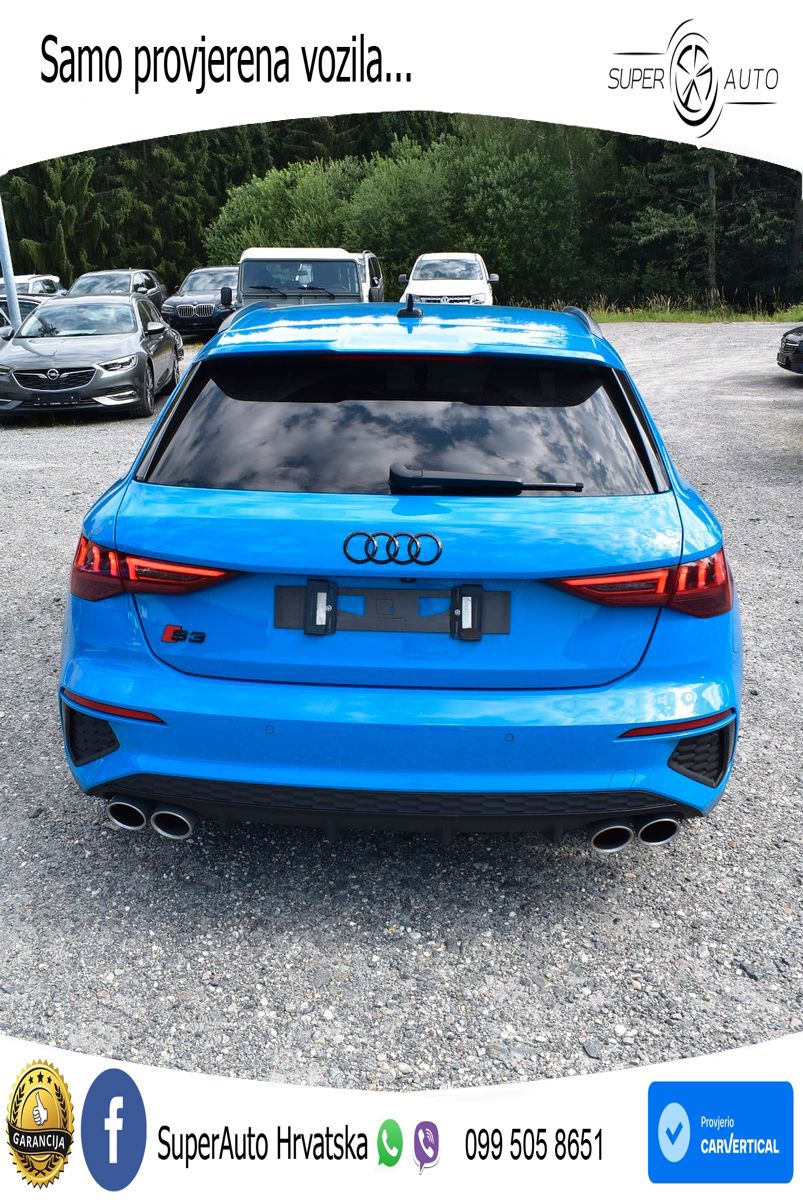 Audi S3 2.0 TFSI (310 KS) quattro S tronic LED+GR SJED+ACC