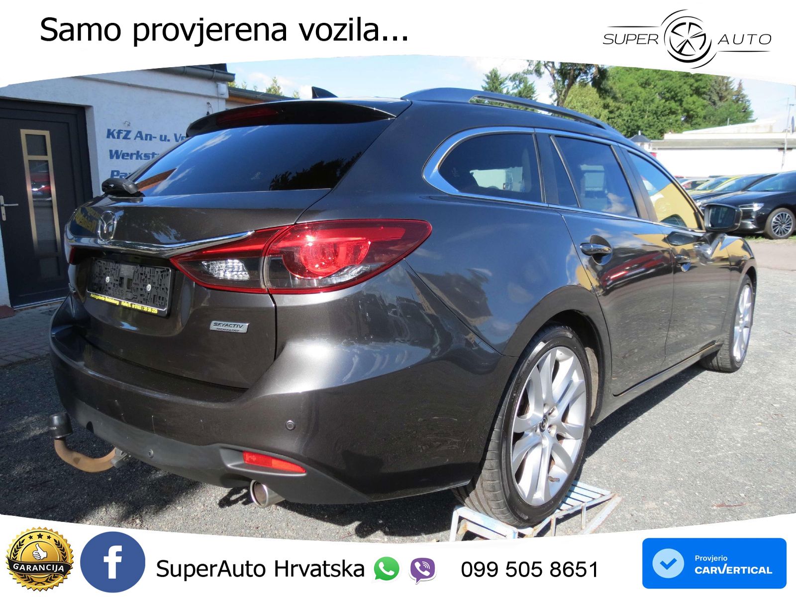 Mazda 6 Sport Combi 2.2 SKYACTIV-D (150 KS) MATRIX+GR SJED+KAM