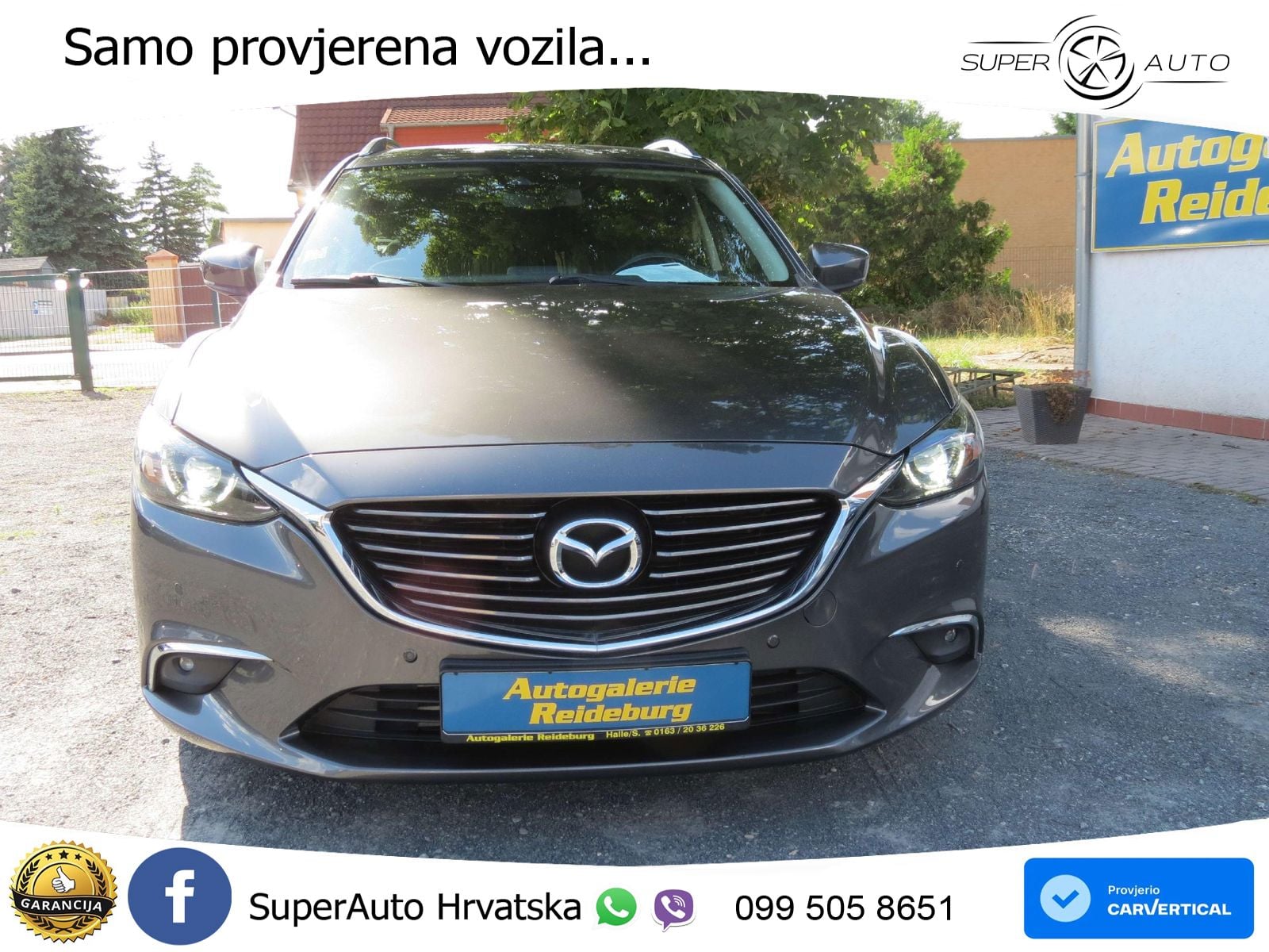 Mazda 6 Sport Combi 2.2 SKYACTIV-D (150 KS) MATRIX+GR SJED+KAM