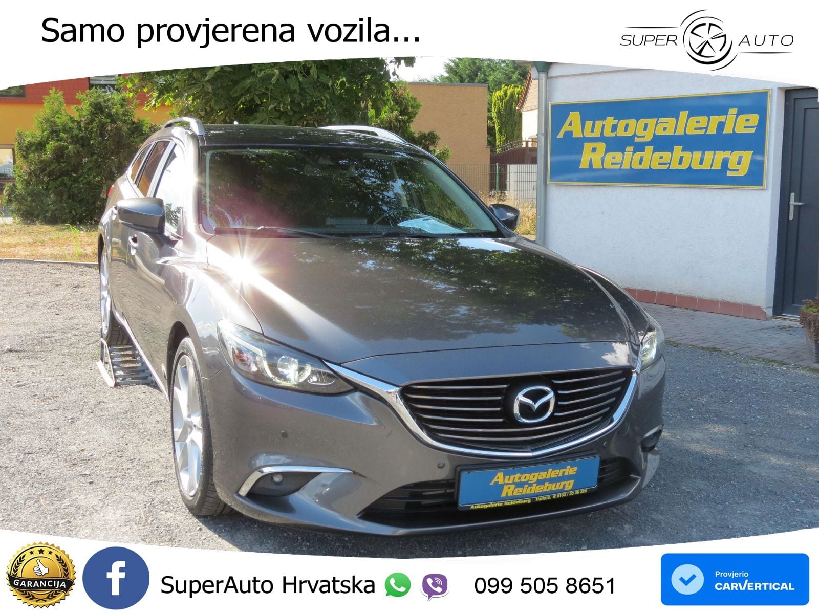 Mazda 6 Sport Combi 2.2 SKYACTIV-D (150 KS) MATRIX+GR SJED+KAM