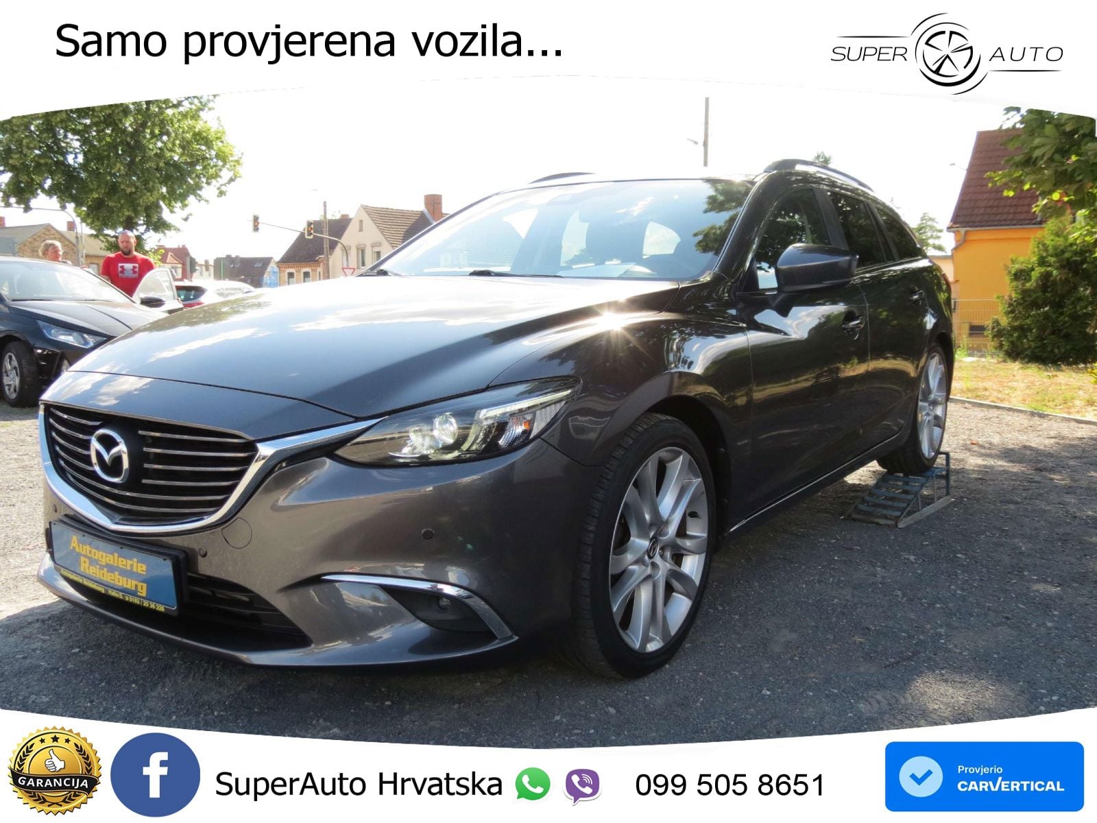 Mazda 6 Sport Combi 2.2 SKYACTIV-D (150 KS) MATRIX+GR SJED+KAM