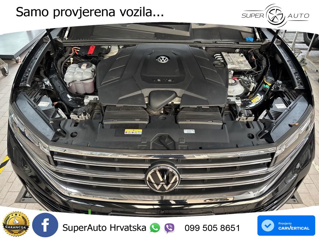 Volkswagen Touareg 3.0 V6 TFSI (381 KS) 4MOTION Tiptronic ZRAČNI+ACC+GR SJED+KAM+PANO
